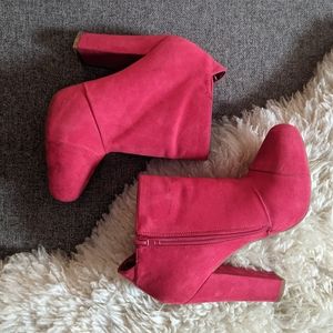 Red Heeled Booties ♥️🍒